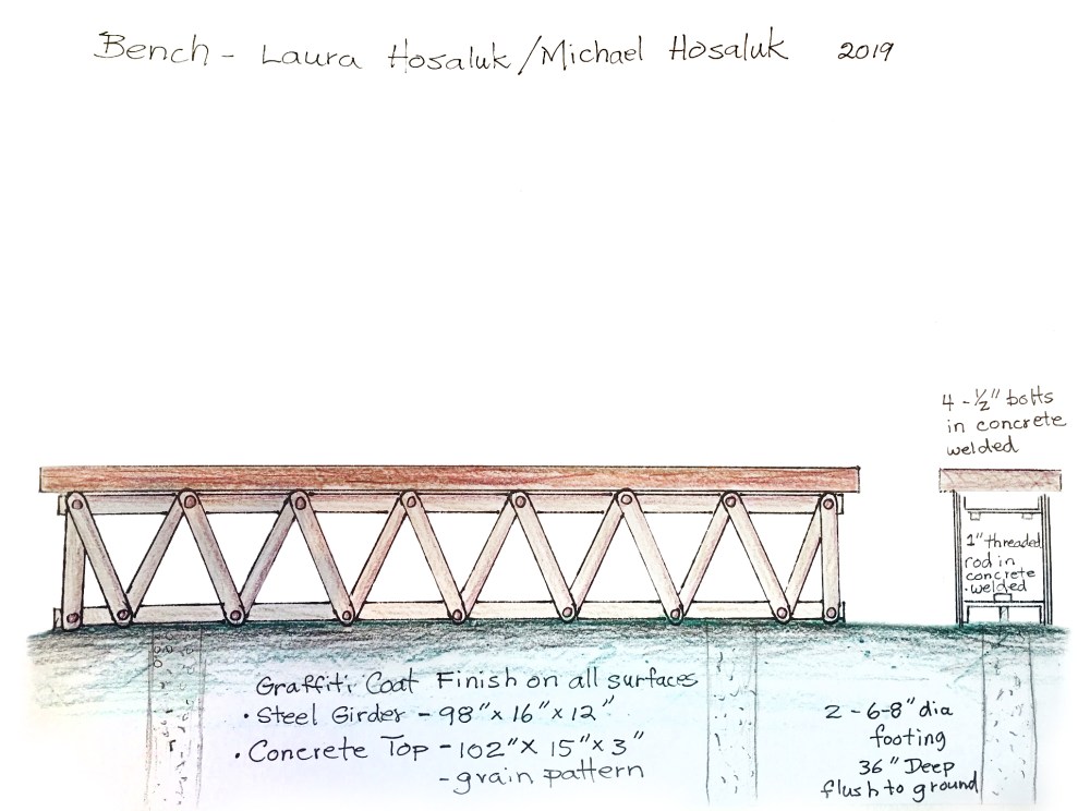 Site 1 Bench - Laura and Michael - promo image